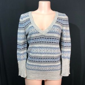 Kaisely anthropology sweater Gray Top Large Woman